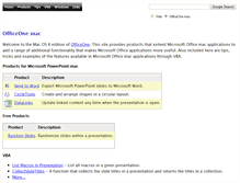 Tablet Screenshot of officeonemac.com